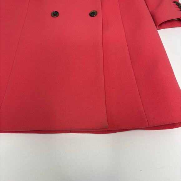 J. Crew Double Cloth Manifattura di Carmignano Wool Blend Lady Day Coat Pink 2 - Picture 7 of 16